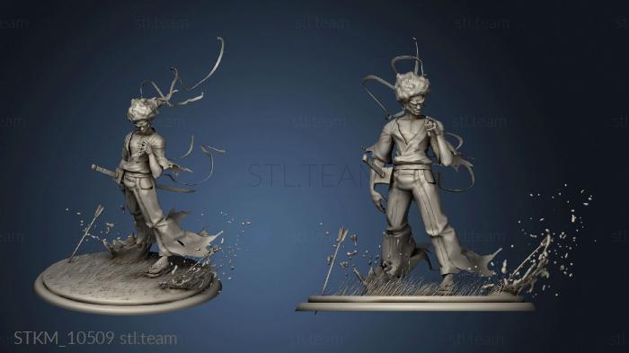 3D model Afro Samurai (STL)