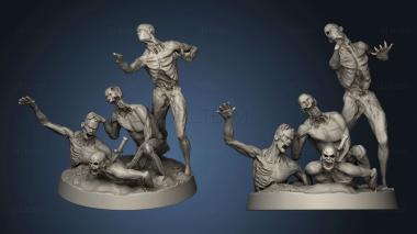 3D model Zombie Horde (STL)