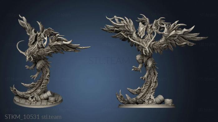 3D model Eye Cult Gryphon Phoenix Arcanix (STL)