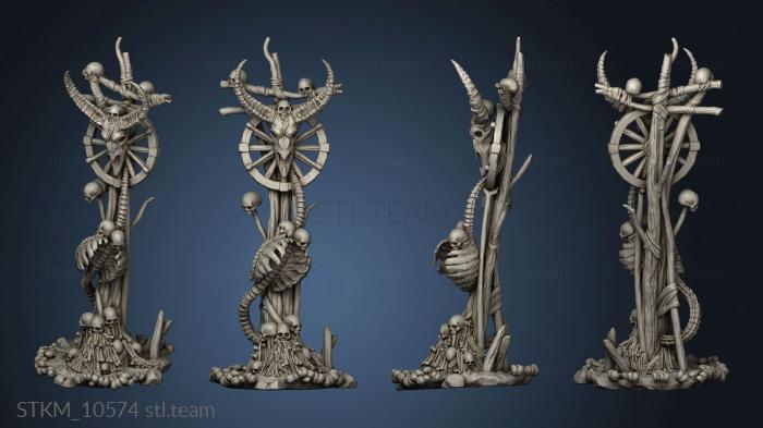 3D model Man Eaters Bone Totems Totem (STL)