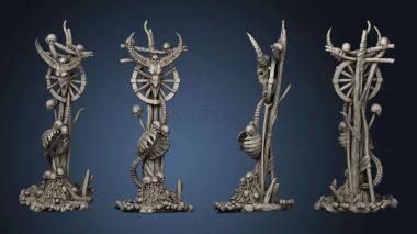 3D model Man Eaters Bone Totems Totem (STL)