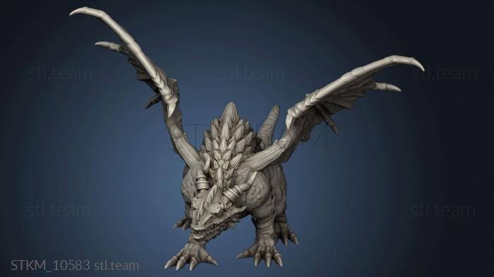 3D model Caves Despair Cave Dragon (STL)