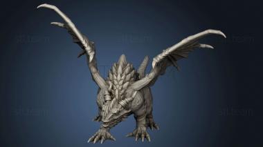 3D model Caves Despair Cave Dragon (STL)