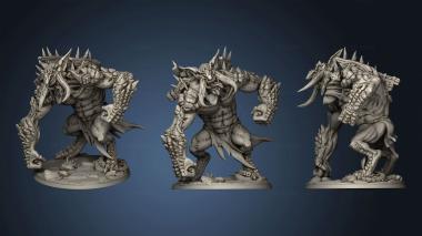 3D model Aout Blackrazor rock Troll (STL)