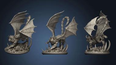 3D model Mantikhoras Manticore (STL)