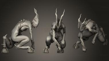 3D model Onoskelis Statues X412 (STL)