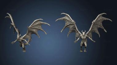 3D model Sons Midnight Night Gaunt Attacking (STL)