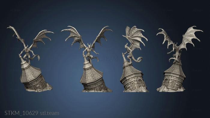 3D model Sons Midnight Night Gaunt Sunken Tower (STL)