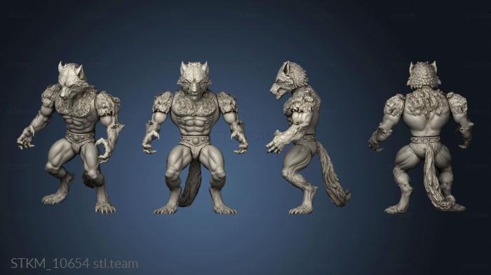 3D model terror werewolf motu nicolas (STL)