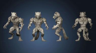 3D model terror werewolf motu nicolas (STL)