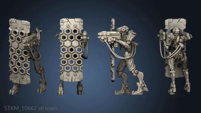 Cyberpunk Corp Inquisitors Mech Squad Drone breacher