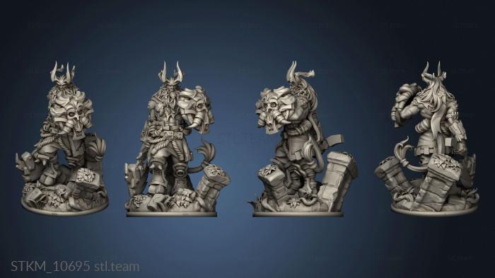 3D model Satyr Warrior (STL)