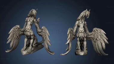 3D model Elemental Creatures Death Sphinx (STL)