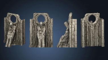 3D model Horror Scenes Peculiarity Wall (STL)