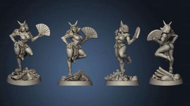 3D model Oni Clan Tsuki Beauty (STL)