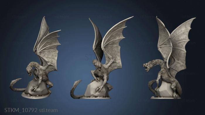 3D model Dragonkin Jabberwocky Jabber Wocky Dragon (STL)