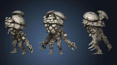 3D model Nightmare Grotto Fungi Mushroom Men (STL)