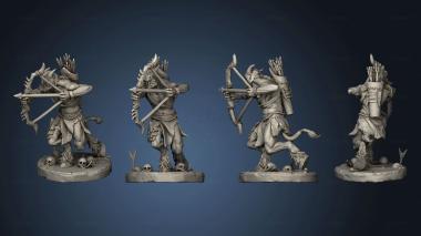 3D model Beastmen Capra hunter (STL)