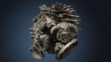 3D model orc boss (STL)