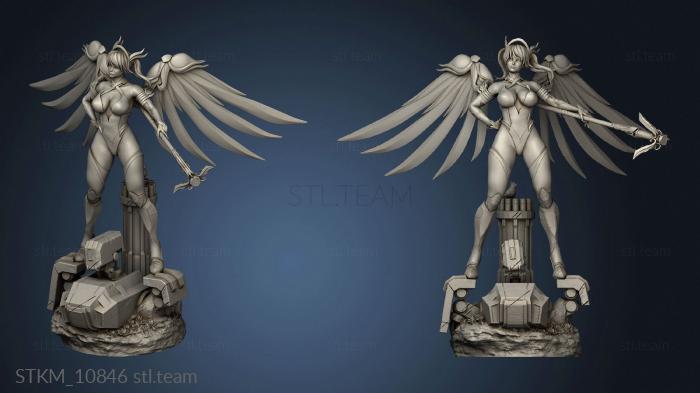 3D model Mercy and Devil Overwatch Momoji (STL)