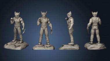 3D model Logan Wolverine (STL)