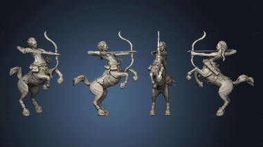 3D model Forest Tribe Centaur Waste (STL)