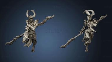 3D model Akkari Spider Elves Ner Rice Ranger Witches (STL)