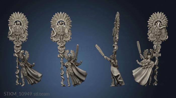 3D model Ogres and Amazons Itza the Totem Wielder (STL)