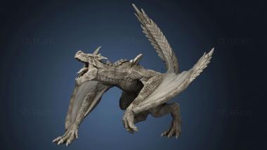 3D model Forest Dragon (STL)