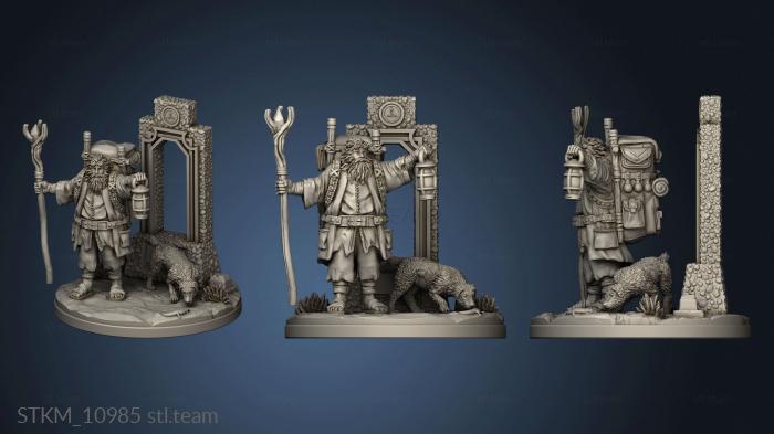 3D model Tarot The Hermit (STL)