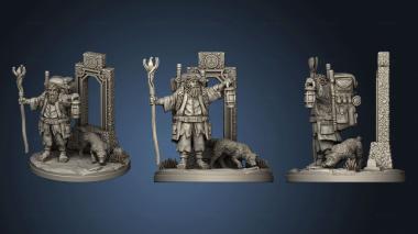 3D model Tarot The Hermit (STL)