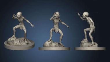 3D model heroes Gollum (STL)