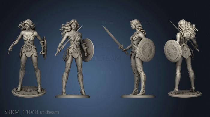 3D model Wonder Woman Gal Gadot (STL)