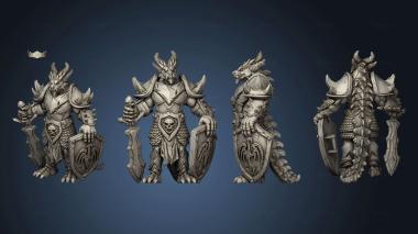 3D model Dragonborn (STL)