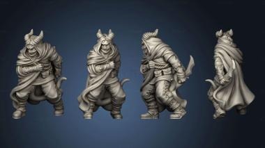 3D model Characters TIEFLING ASSASSIN (STL)