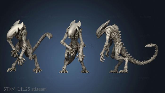 3D model Sci Fi CHEETAH ALIEN (STL)