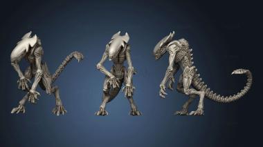 3D model Sci Fi CHEETAH ALIEN (STL)