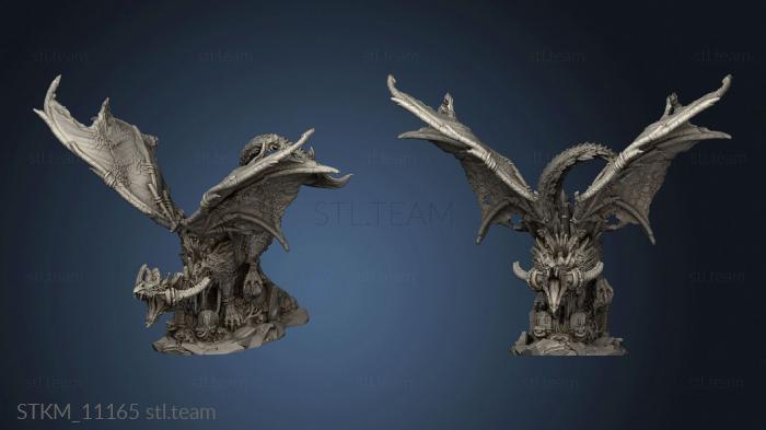 3D model CAVE DRAGON (STL)