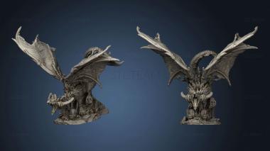 3D model CAVE DRAGON (STL)