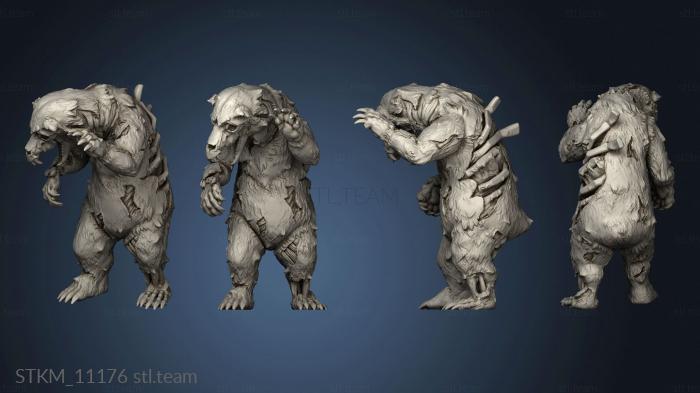 3D model The Lost Cave Throwback Undead Bears (STL)