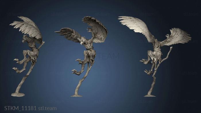 3D model Beastmen Harpies (STL)