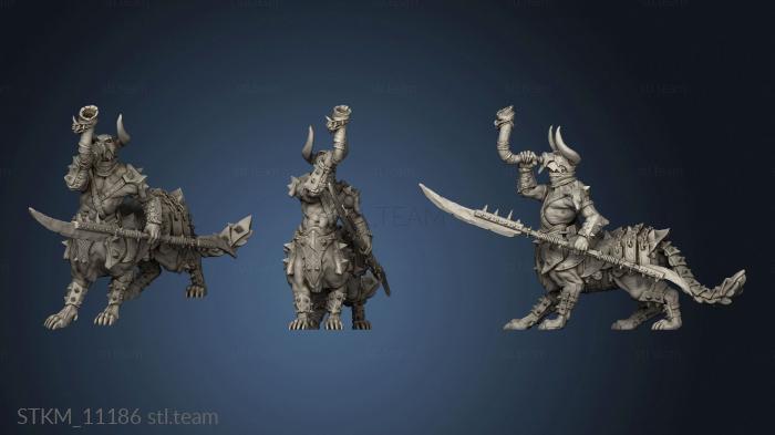 3D model BEASTMEN Centaur Musician (STL)