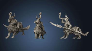 3D model BEASTMEN Centaur Musician (STL)