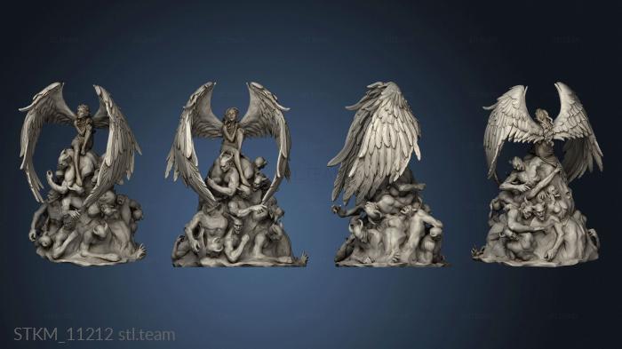 3D model Children Light and Dark Angel (STL)