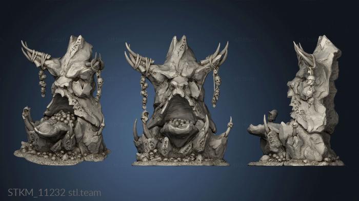 3D model Aurox Minotaurs Moloch Altar (STL)