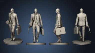 3D model hitman (STL)