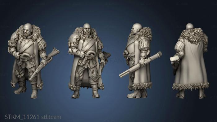 3D model Witch Hunters Hunter Captain (STL)