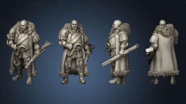 3D model Witch Hunters Hunter Captain (STL)