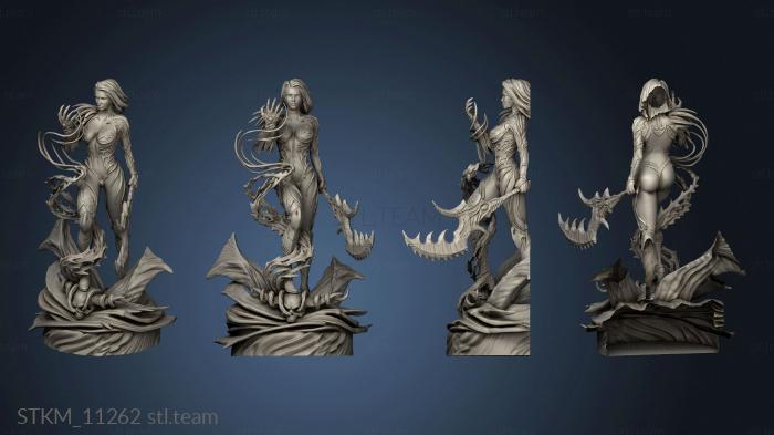 3D model Witchblade Sara Pezzini Entero Plantas (STL)