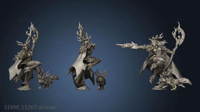 3D model Eye Stalevo Vulpea Whitebranch Eo Horned Fox Familiar (STL)